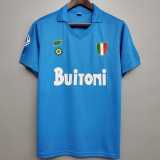 1987/88 Napoli Home Retro Soccer jersey