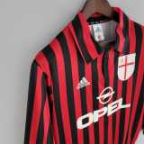 1999/00 ACM Home Retro Long Sleeve Soccer jersey