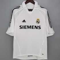 2005/06 R MAD Home Retro Soccer jersey