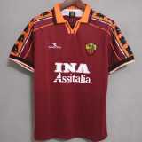 1998/99 Roma Home Retro Soccer jersey