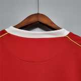 2006/07 Man Utd Home Retro Long Sleeve Soccer jersey