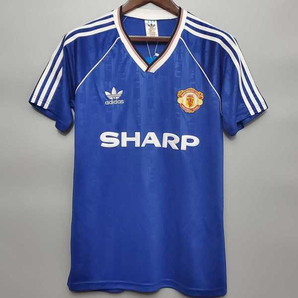 1988/89 Man Utd 3RD Retro Soccer jersey
