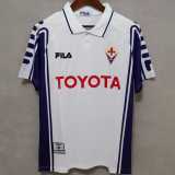 1999/00 Fiorentina Away Retro Soccer jersey