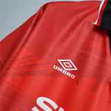 1994/96 Man Utd Home Retro Soccer jersey