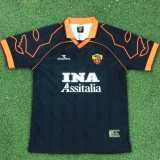 1999/00 Roma Away Retro Soccer jersey