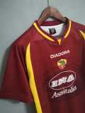 1997/98 Roma Home Retro Soccer jersey