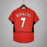 2002/04 Man Utd Home Retro Soccer jersey