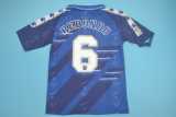 1994/96 R MAD Away Retro Soccer jersey