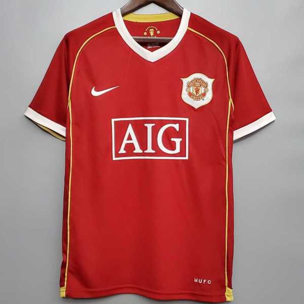 2006/07 Man Utd Home Retro Soccer jersey
