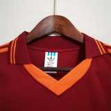 1992/93 Roma Home Retro Soccer jersey
