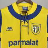 1993/95 Parma Home Retro Soccer jersey