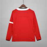 2004/06 Man Utd Home Retro Long Sleeve Soccer jersey