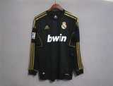 2011/12 R MAD Away Retro Long Sleeve Soccer jersey