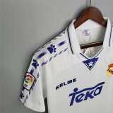 1996/97 R MAD Home Retro Soccer jersey