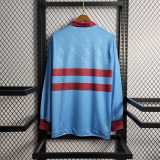 1995/97 West Ham Away Retro Long Sleeve Soccer jersey