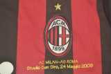 2009/10 ACM Home Retro Long Sleeve Soccer jersey