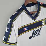 2001/02 Parma Home Retro Soccer jersey