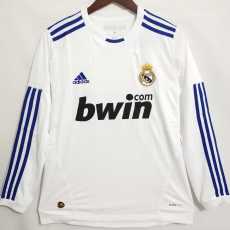2010/11 R MAD Home Retro Long Sleeve Soccer jersey
