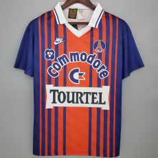 1992/93 PSG Home Retro Soccer jersey