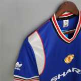 1985/86 Man Utd Away Retro Soccer jersey