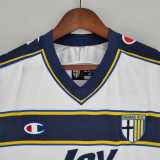 2001/02 Parma Home Retro Soccer jersey