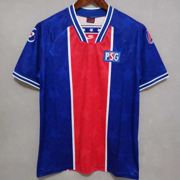 1994/95 PSG Home Retro Soccer jersey