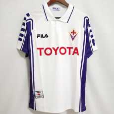 1999/00 Fiorentina Away Retro Soccer jersey
