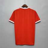 1983/84 Man Utd Home Retro Soccer jersey