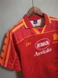 1995/96 Roma Home Retro Soccer jersey