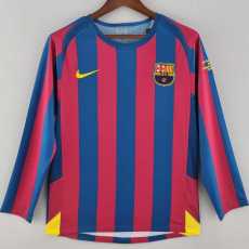 2005/06 BAR Home Retro Long Sleeve Soccer jersey