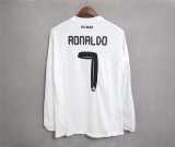 2010/11 R MAD Home Retro Long Sleeve Soccer jersey