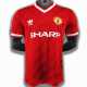 1986/87 Man Utd Home Retro Soccer jersey