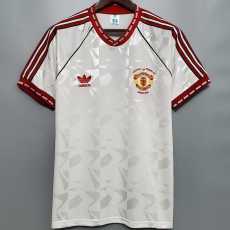 1990/92 Man Utd Away Retro Soccer jersey