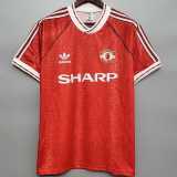 1991/92 Man Utd Home Retro Soccer jersey