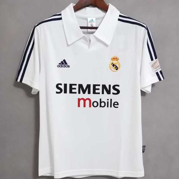 2001/02 R MAD Home Retro Soccer jersey