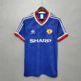 1986/87 Man Utd 3RD Retro Soccer jersey