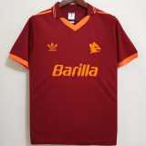 1992/93 Roma Home Retro Soccer jersey