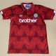 1991 Man City Away Retro Soccer jersey