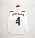 2014/15 R MAD Home Retro Long Sleeve Soccer jersey