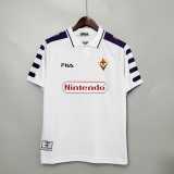 1998/99 Fiorentina Away Retro Soccer jersey