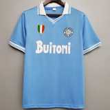 1986/87 Napoli Home Retro Soccer jersey
