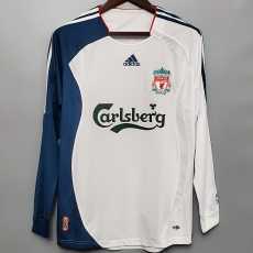 2006/07 LIV Away Retro Long Sleeve Soccer jersey