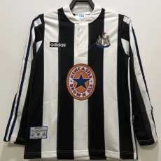 1995/97 Newcastle Home Retro Long Sleeve Soccer jersey