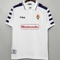 1998/99 Fiorentina Away Retro Soccer jersey