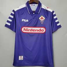 1998/99 Fiorentina Home Retro Soccer jersey