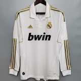 2011/12 R MAD Home Retro Long Sleeve Soccer jersey