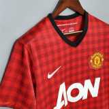 2012/13 Man Utd Home Retro Soccer jersey