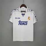 1996/97 R MAD Home Retro Soccer jersey