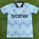 1988/89 Man City Home Retro Soccer jersey