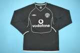 2000/02 Man Utd Away Retro Long Sleeve Soccer jersey